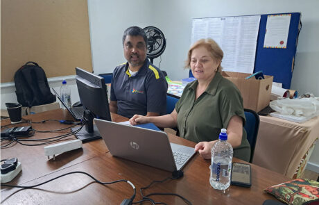 WordPress Training On-Site at Feed The Babies Fubd