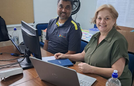 WordPress Training On-Site at Feed The Babies Fubd
