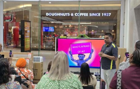 AI NINJA TRICKS TAKES SAMSUNG WESTVILLE PAVILION BY STORM! AI NINJA TRICKS TAKES SAMSUNG WESTVILLE PAVILION BY STORM!