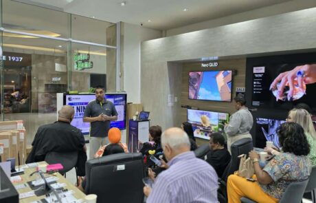 AI NINJA TRICKS TAKES SAMSUNG WESTVILLE PAVILION BY STORM! AI NINJA TRICKS TAKES SAMSUNG WESTVILLE PAVILION BY STORM!